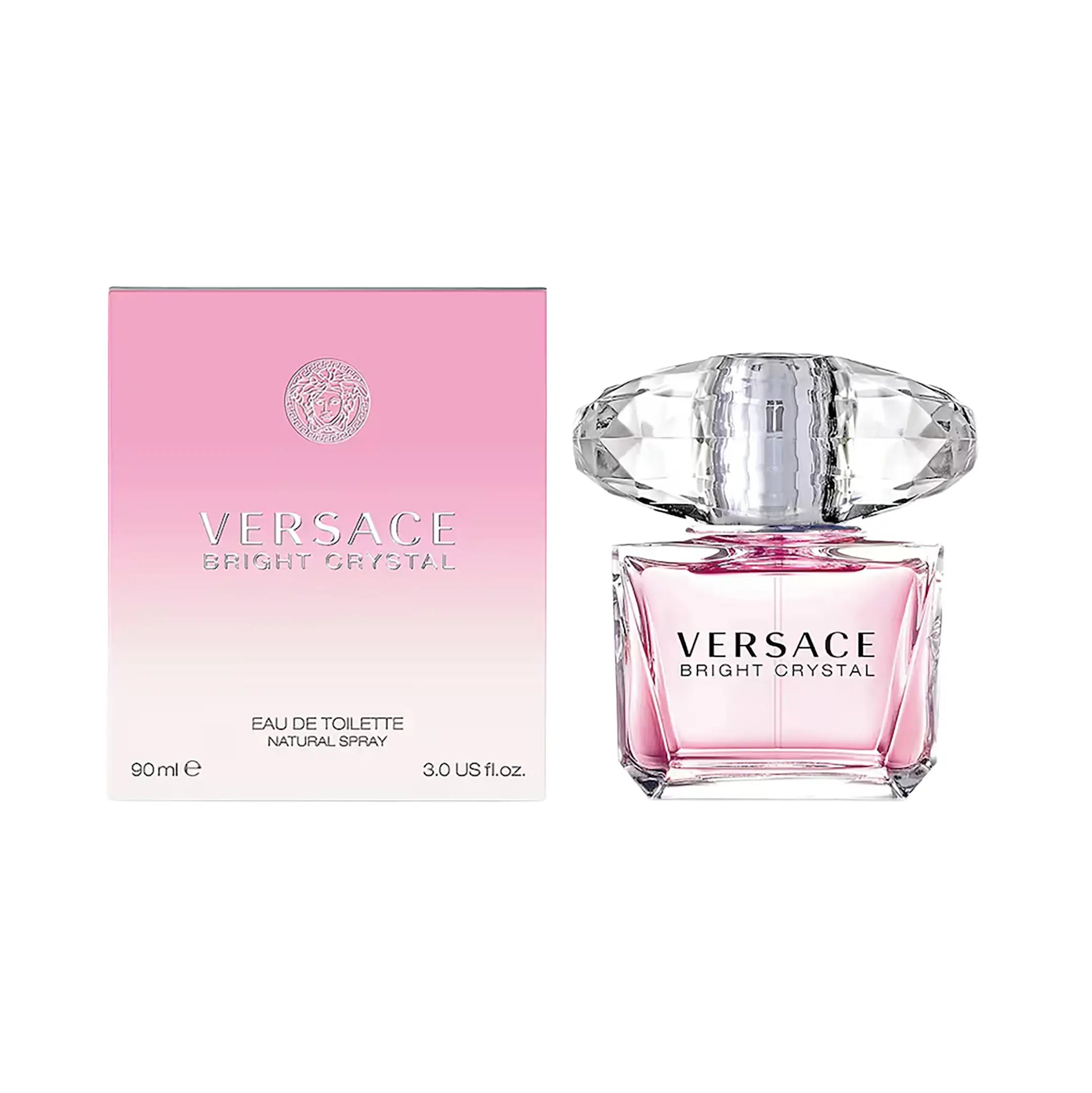 Versace Bright Crystal Eau de Toilette for Women - 3.0oz