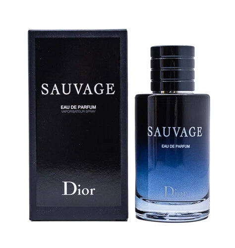 Dior Sauvage Eau de Parfum bottle and packaging on a white background